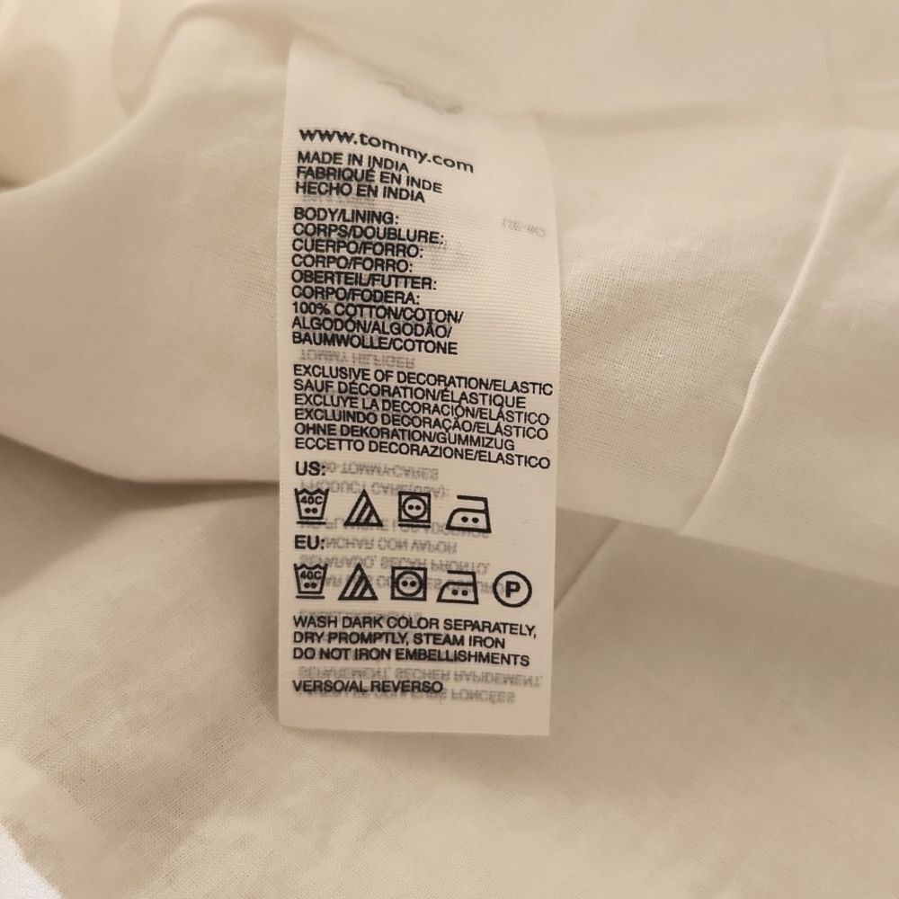Tommy Hilfiger White A-Line Skirt - Picture 4 of 6